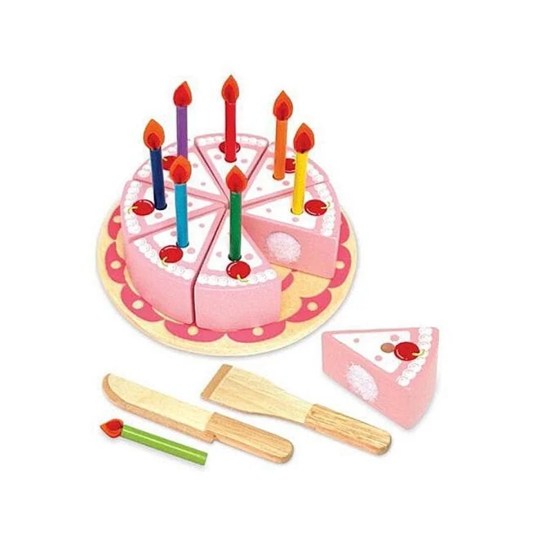 enchanting wooden toys that create lasting memories                   Party Cake Set