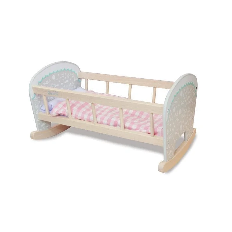 historically accurate and educational wooden toys that teach about cultures Petworth Cradle (with bedding) historically accurate and educational wooden toys that teach about cultures Petworth Cradle (with bedding)