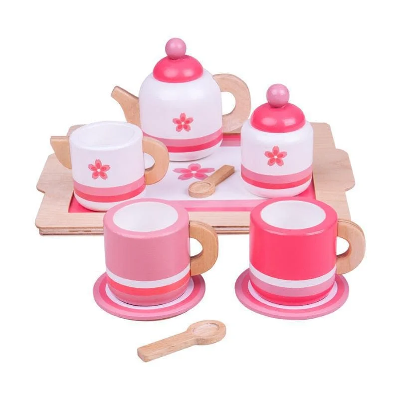 enchanting wooden toys that bring joy and happiness to children                   Pink Tea Tray