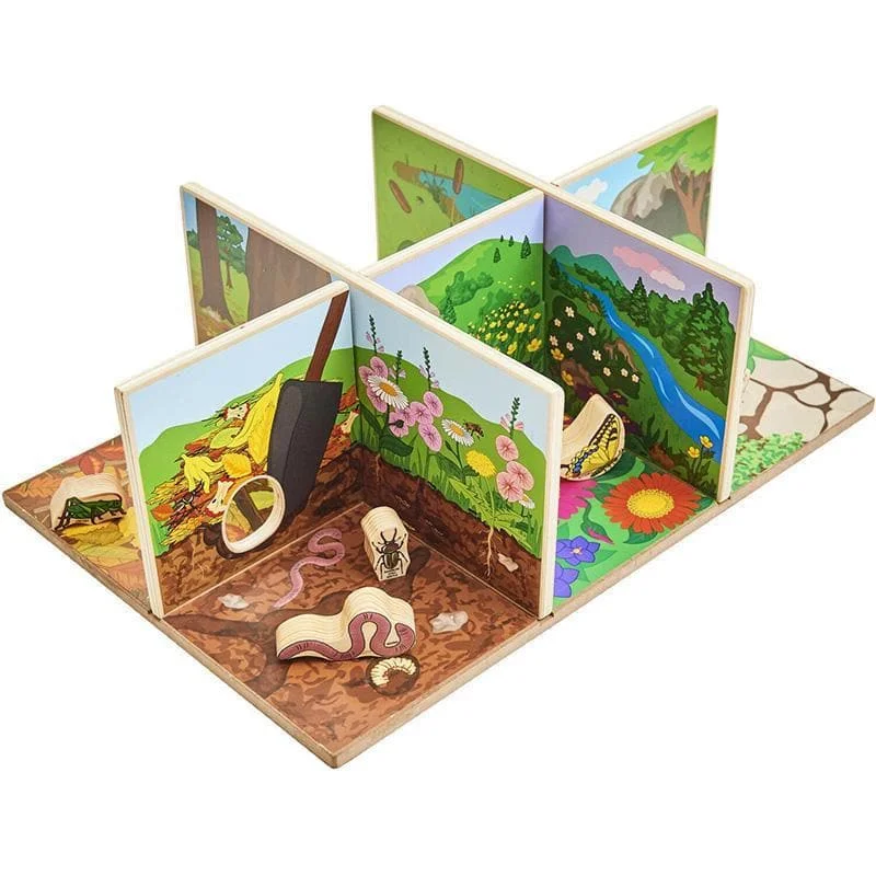 sustainably sourced wooden toys                   Pretend N' Play - Minibeasts