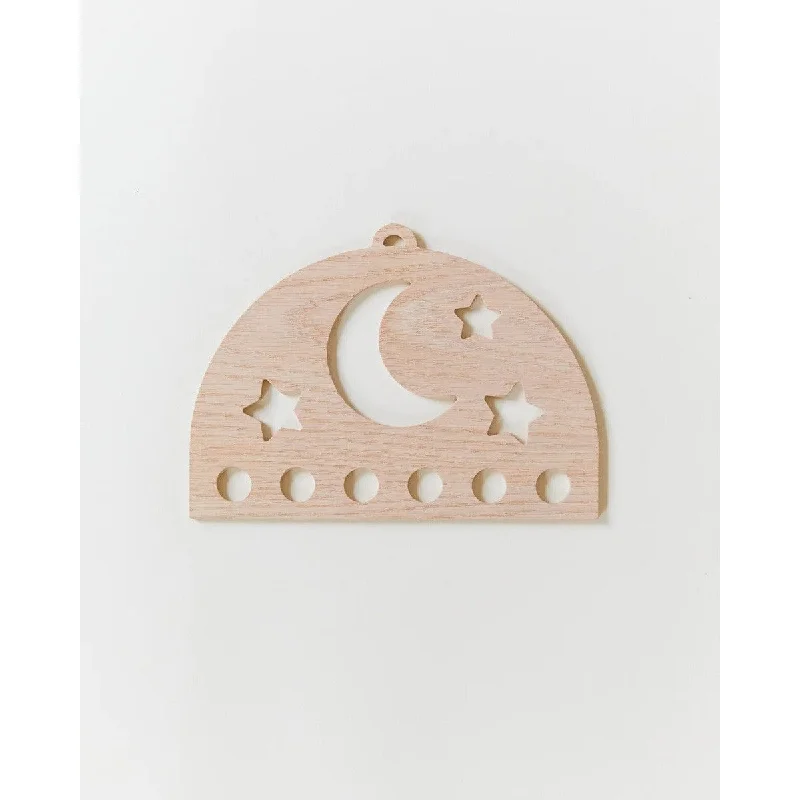 safe and appropriate wooden toys for young children Sarah's Silks wooden display - star safe and appropriate wooden toys for young children Sarah's Silks wooden display - star