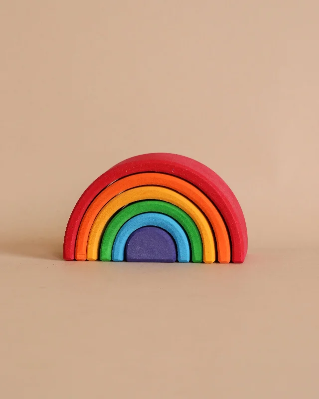 timeless wooden toys                   Grimm's Small Wooden Rainbow