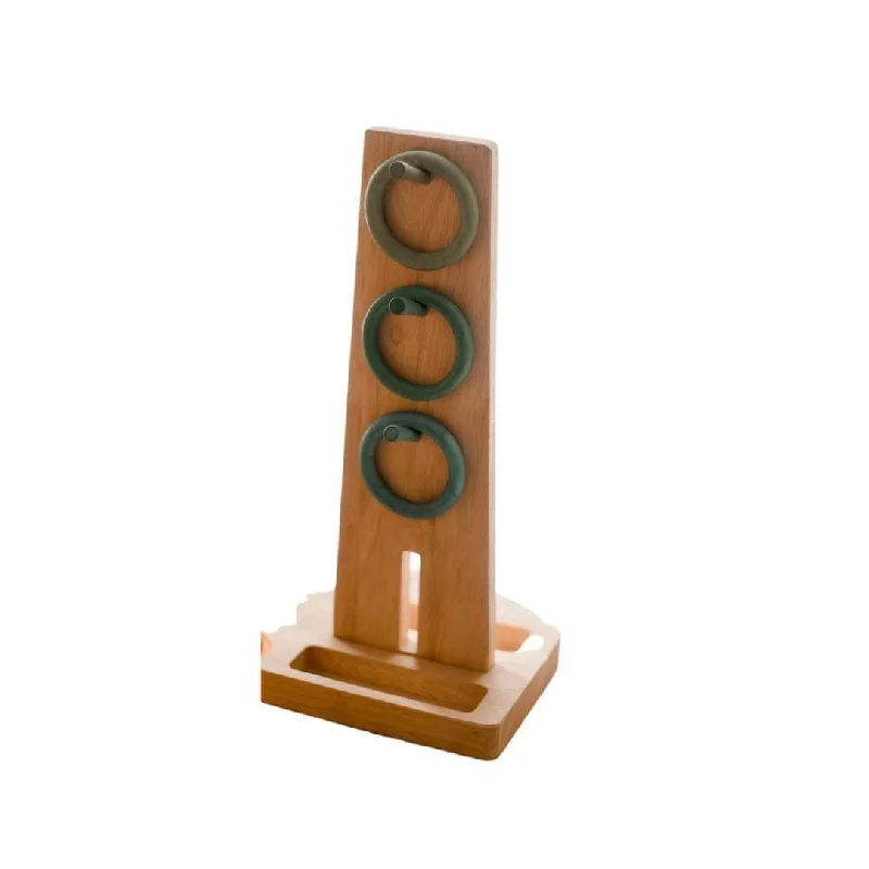 beautifully detailed wooden toys                  Sorting Ring Toss