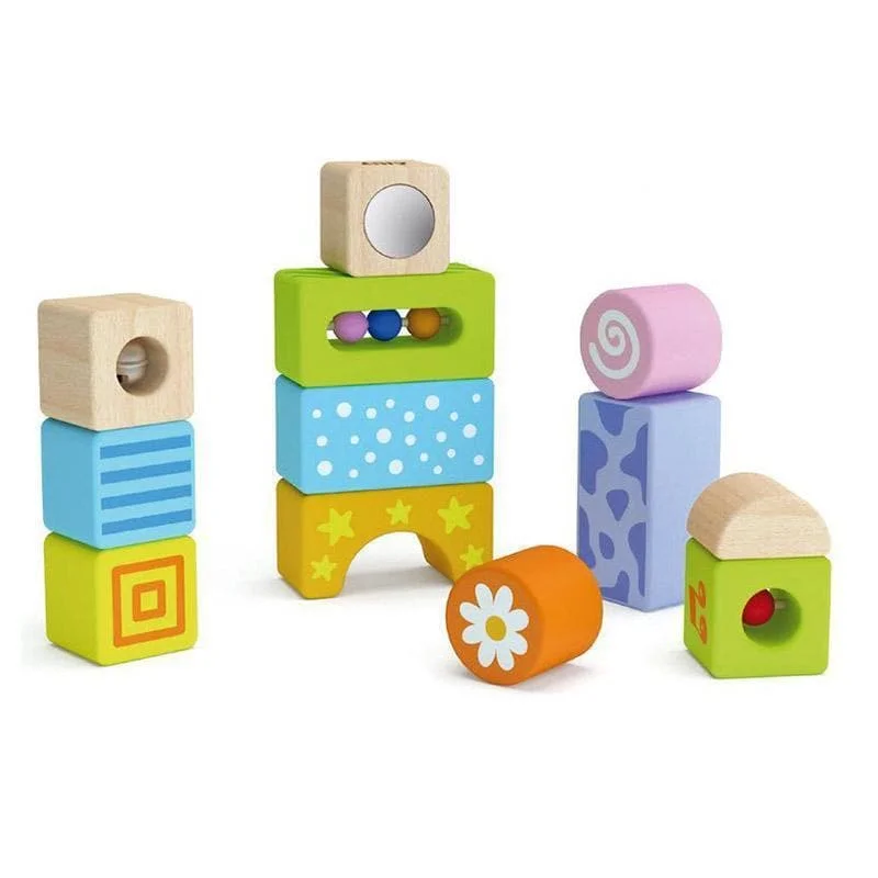 sturdy and durable wooden toys for rough play                   Sound Blocks - 12pc