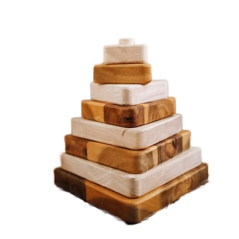 durable wooden toys                  Stacking Triangle