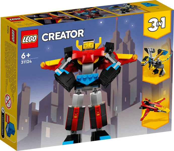 Iconic and recognizable LEGO charactersLego Creator Super Robot V29