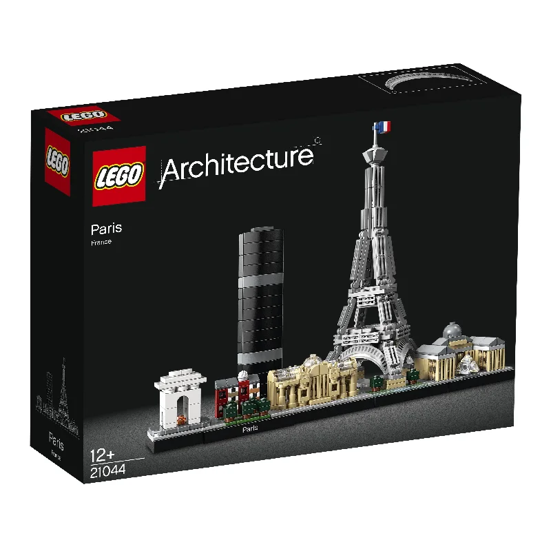 Seamlessly fitting LEGO connectionsLego Architecture Paris