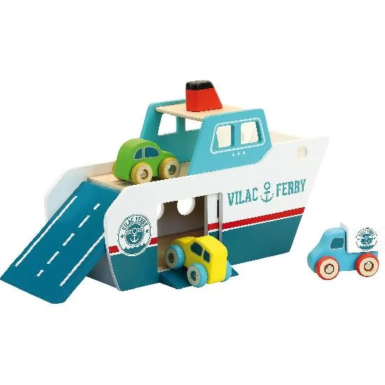 enchanting wooden toys that spark imagination                   Vilac Vilacity ferry boat