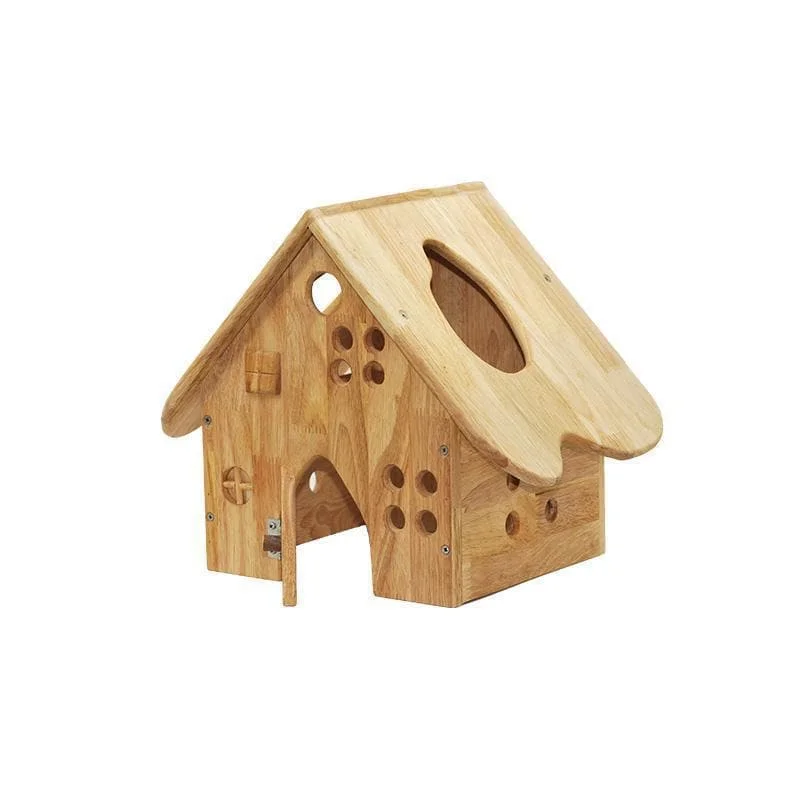 enchanting wooden toys that bring joy and happiness to children                   Wooden Barn House