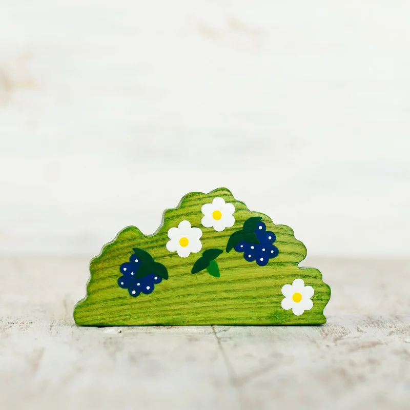 eco-conscious and sustainable wooden toys for children                   Wooden Caterpillar blackberry bush
