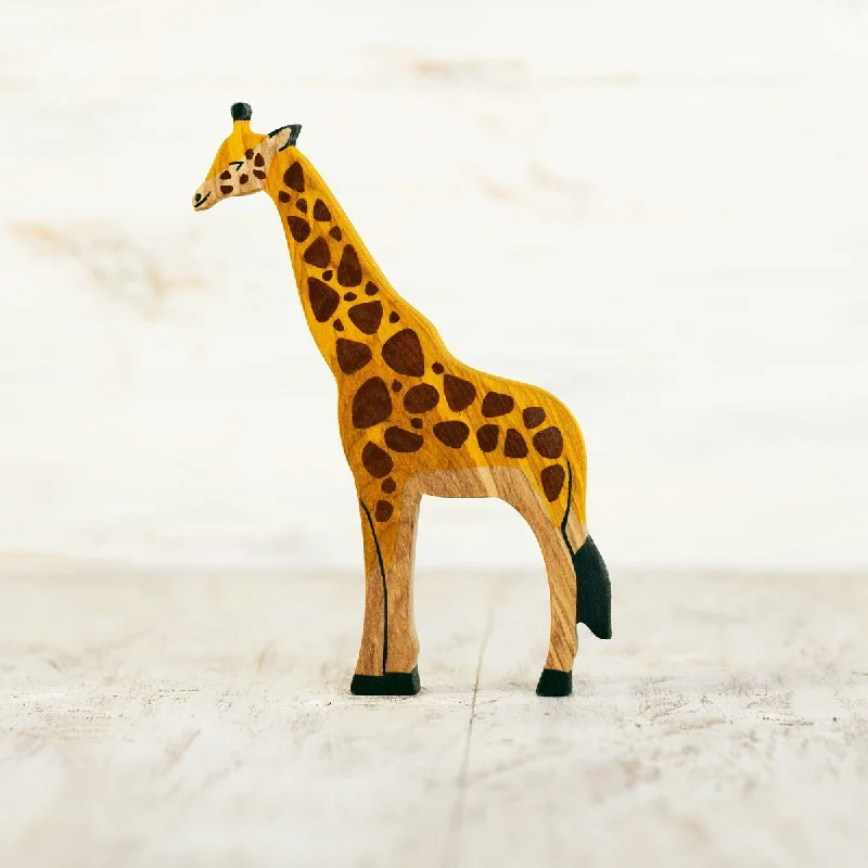 safe wooden toys for babies              Wooden Caterpillar giraffe
