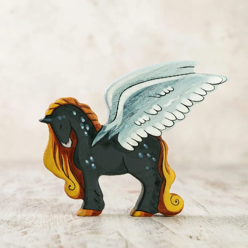 traditional wooden toys                   Wooden Caterpillar pegasus