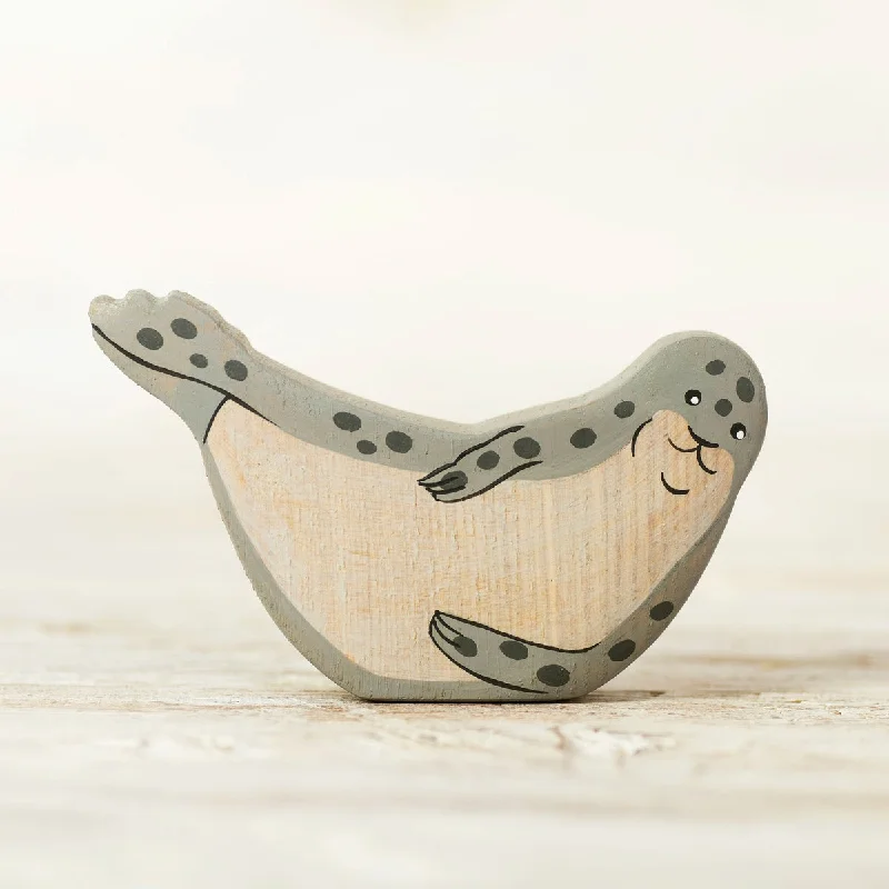 handcrafted wooden toys                  Wooden Caterpillar seal
