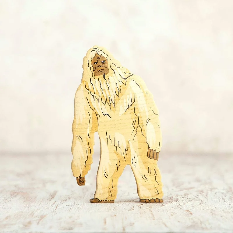 handcrafted wooden toys                  Wooden Caterpillar yeti