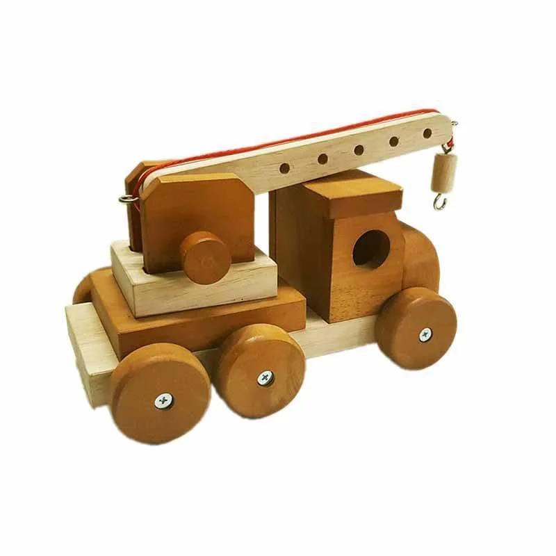 timeless wooden toys                   Wooden Construction Crane