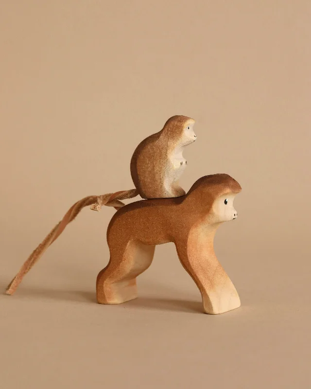 enchanting wooden toys that spark imagination                   Bumbu Wooden Monkey Set