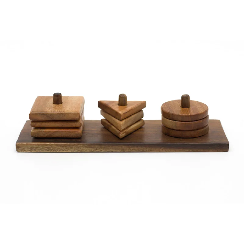whimsical wooden toys                   WOODEN SHAPE SORTER
