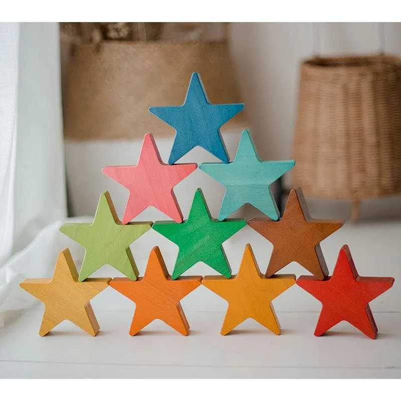 enchanting wooden toys for children                   Wooden Stars