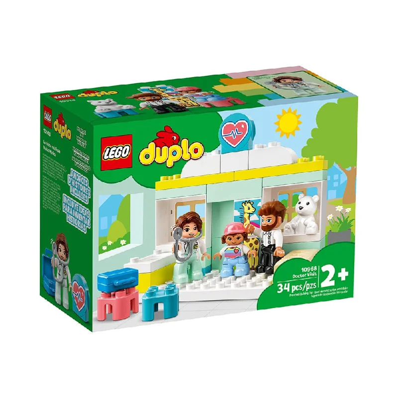Intricately designed LEGOLEGO DUPLO Rescue Doctor Visit 10968 Building Toy (34 Pieces) Intricately designed LEGOLEGO DUPLO Rescue Doctor Visit 10968 Building Toy (34 Pieces)