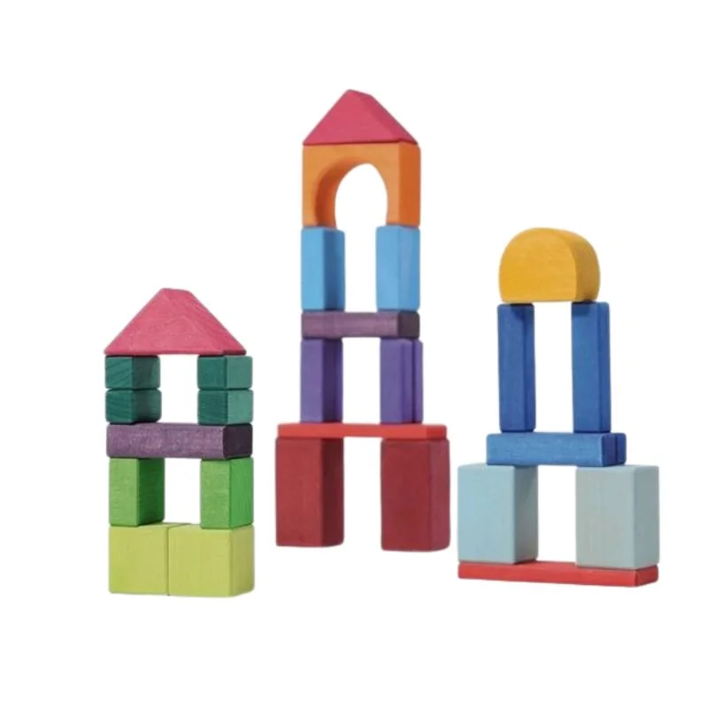 enchanting wooden toys that spark imagination                   Geometrical Blocks