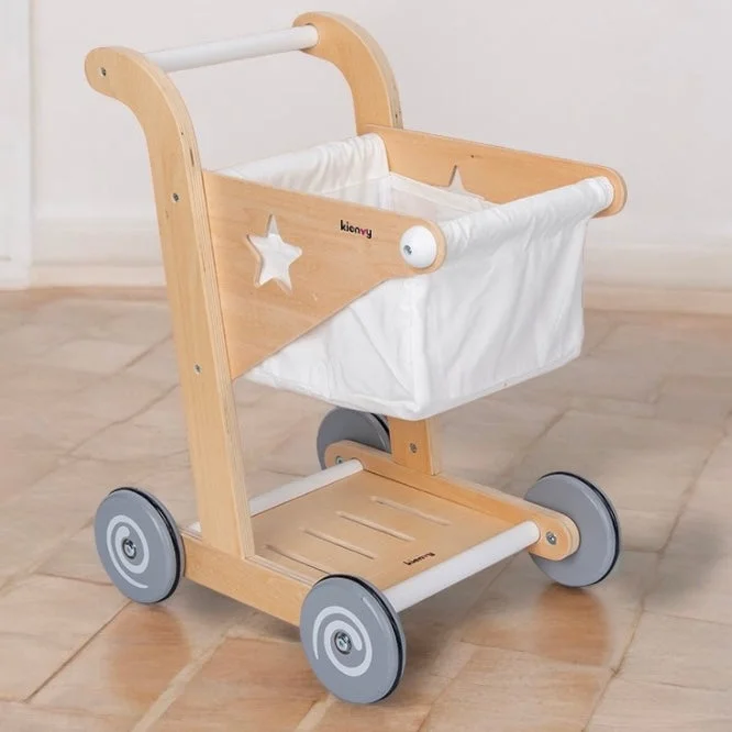 engaging wooden toys Korea brand Kienvy Wooden Shopping Trolley Cart Pretend Play Kitchen Toy engaging wooden toys Korea brand Kienvy Wooden Shopping Trolley Cart Pretend Play Kitchen Toy