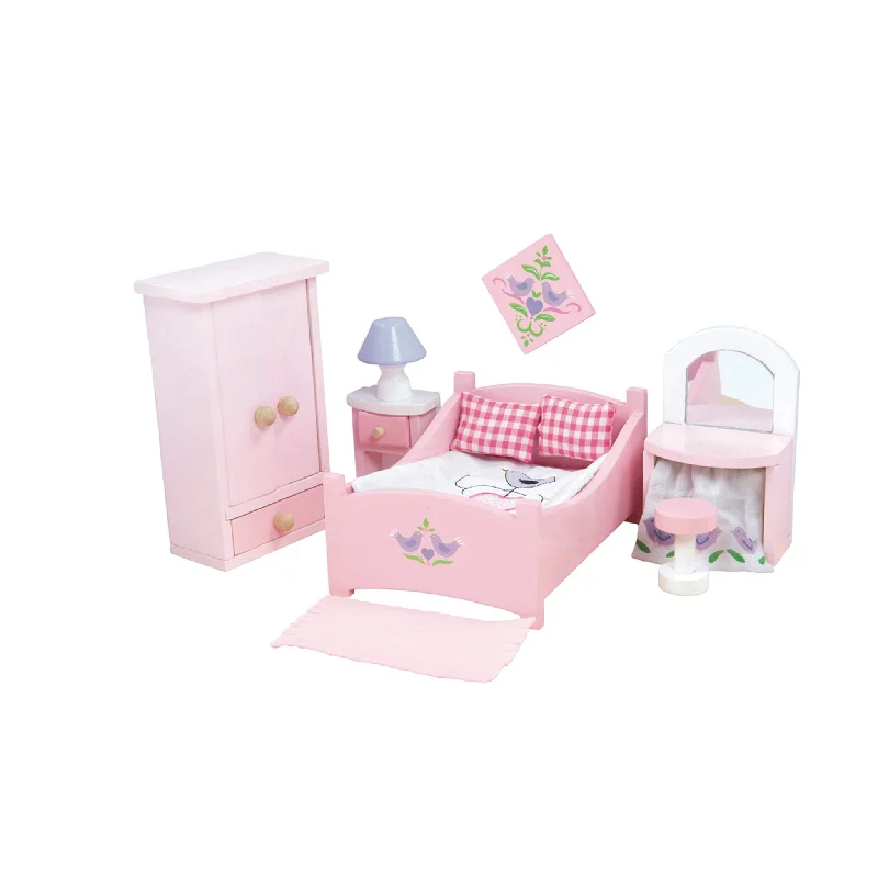 sturdy and reliable wooden toys that provide hours of fun Le Toy Van Sugar Plum Bedroom sturdy and reliable wooden toys that provide hours of fun Le Toy Van Sugar Plum Bedroom