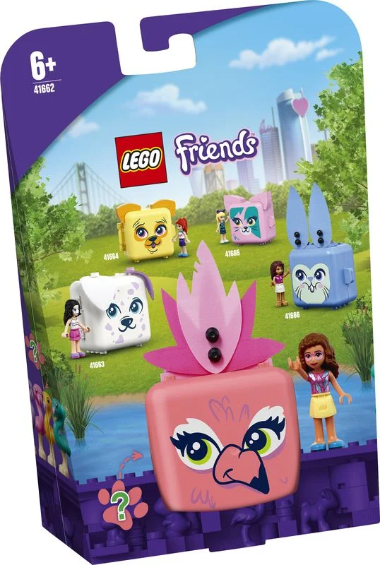 Environmentally friendly LEGO materialsLEGO 41662 Friends Olivia's Flamingo Cube