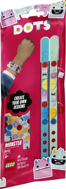 Highly adaptable LEGO creationsLEGO 41923 Dots Monster Bracelet