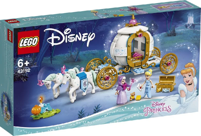 Age-appropriate LEGO toysLEGO 43192 Disney Princess Cinderella's Royal Carriage