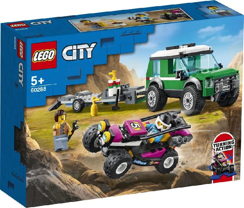 Highly adaptable LEGO creationsLEGO 60288 City Race Buggy Transporter