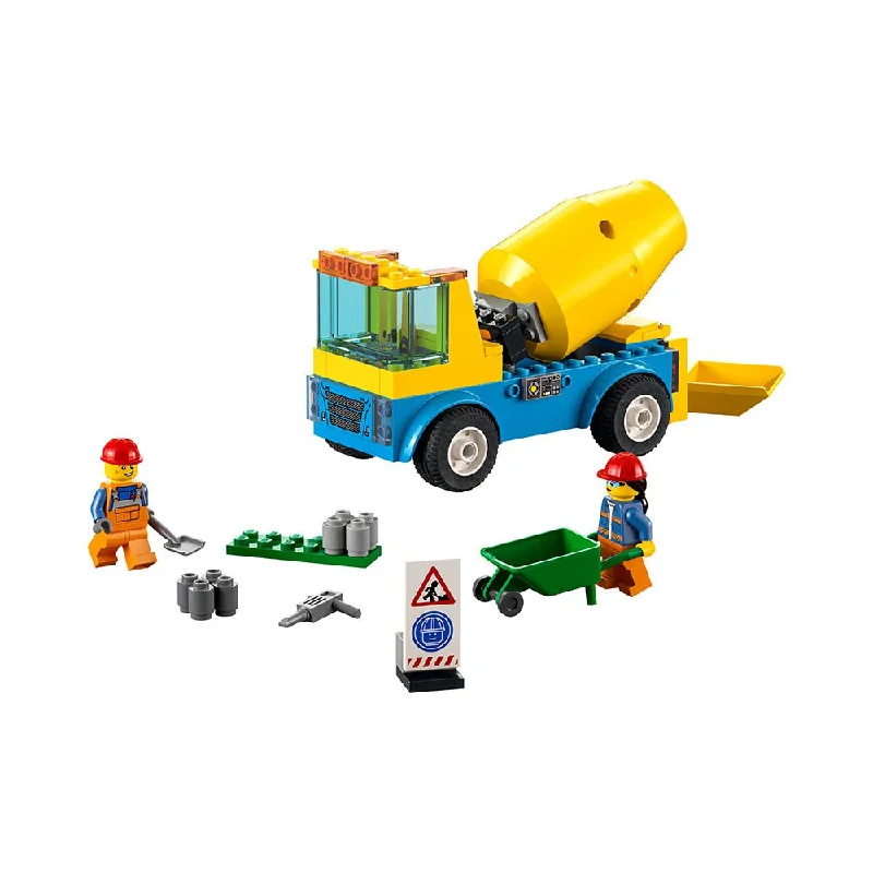 Precisely scaled LEGO miniaturesLEGO City Cement Mixer Truck 60325 Building Kit (85 Pieces) Precisely scaled LEGO miniaturesLEGO City Cement Mixer Truck 60325 Building Kit (85 Pieces)