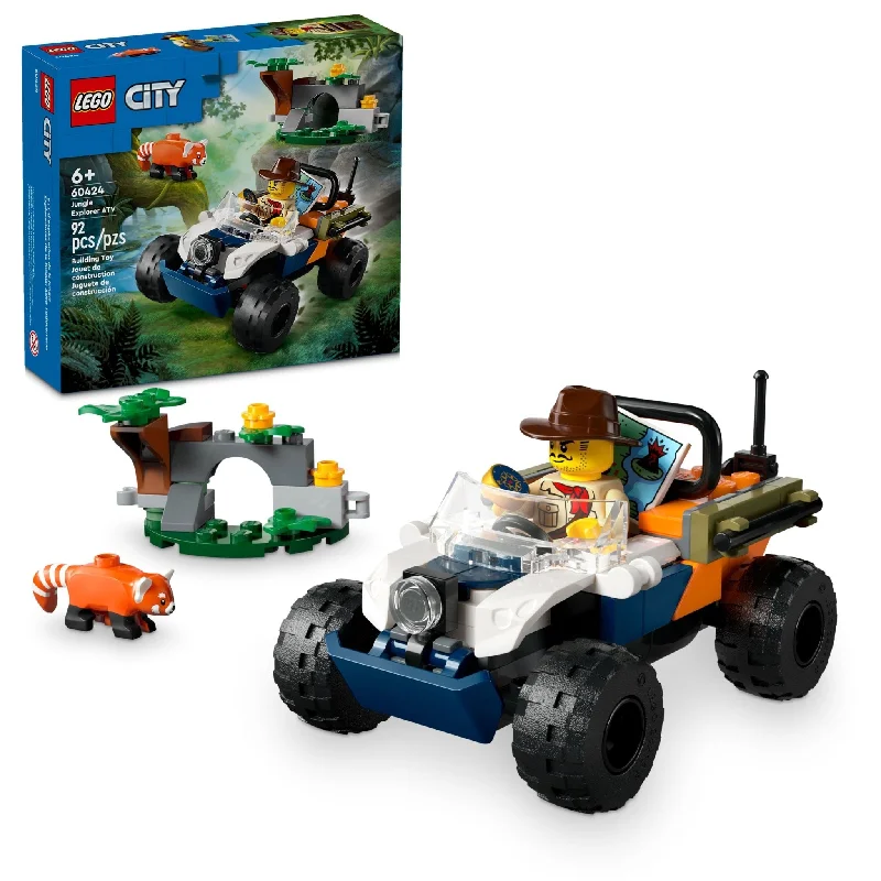 Promoting critical thinking LEGO challengesLEGO® City Jungle Explorer ATV Red Panda Mission Set 60424 Promoting critical thinking LEGO challengesLEGO® City Jungle Explorer ATV Red Panda Mission Set 60424