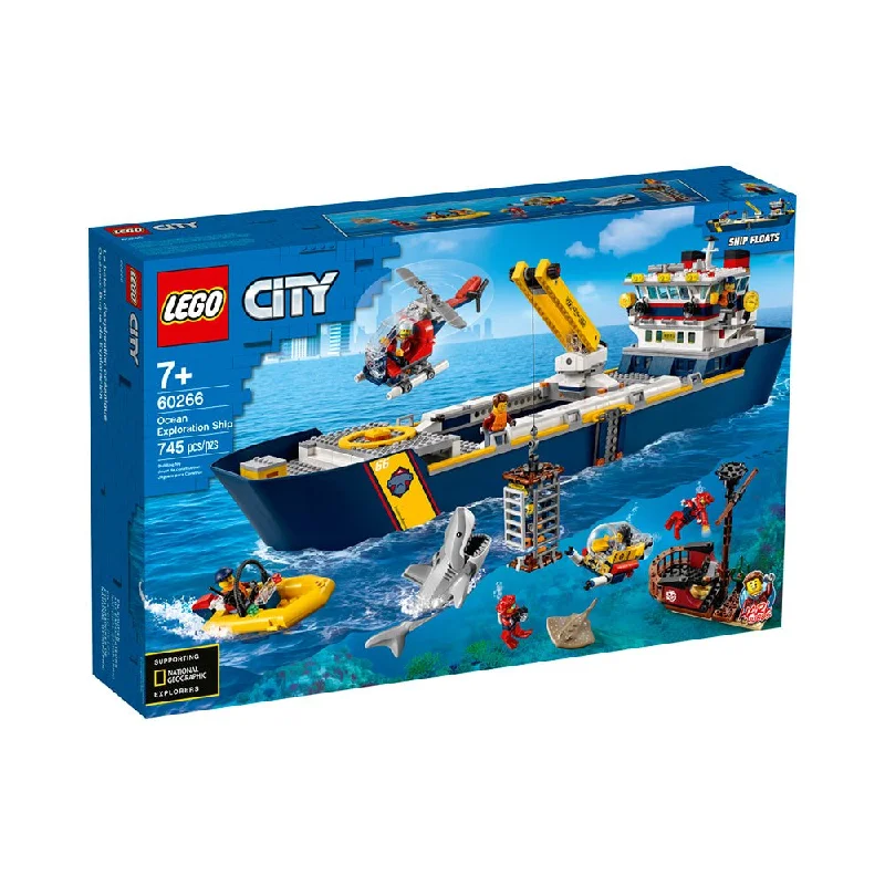 Gender-neutral LEGO toysLEGO® City Ocean Exploration Ship