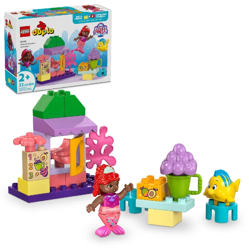 Thematically rich LEGO setsLEGO® DUPLO® Disney Ariel and Flounder’s Café Stand 10420 Thematically rich LEGO setsLEGO® DUPLO® Disney Ariel and Flounder’s Café Stand 10420