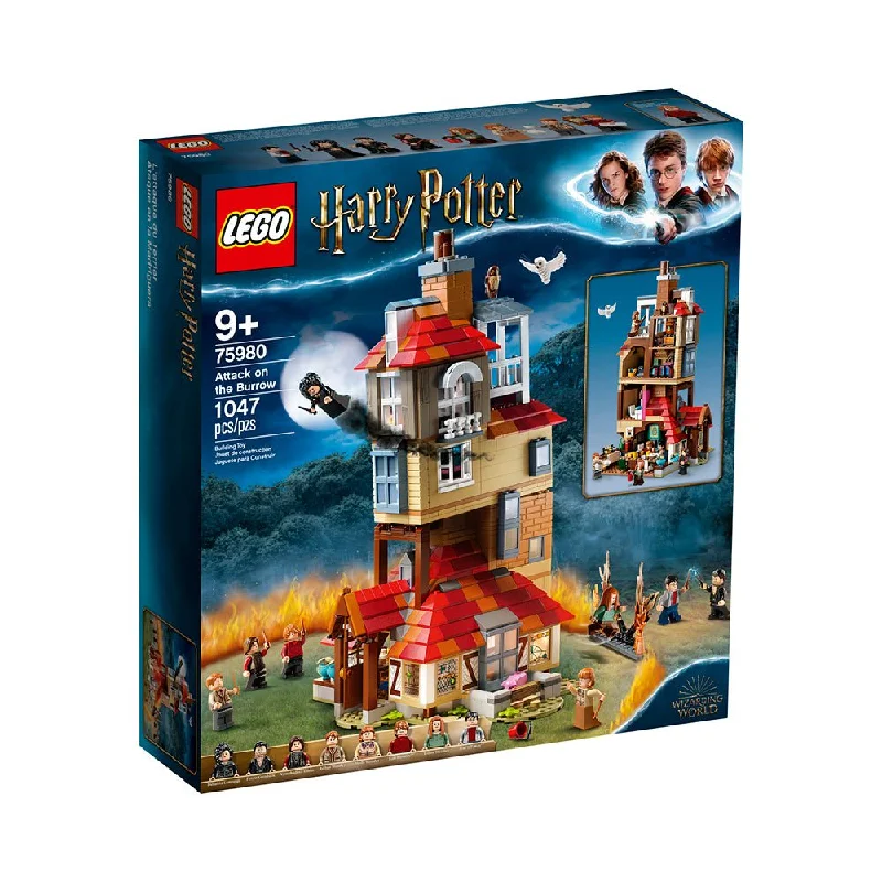 Intricate and intricate LEGO designsLEGO® Harry Potter™ Attack on the Burrow