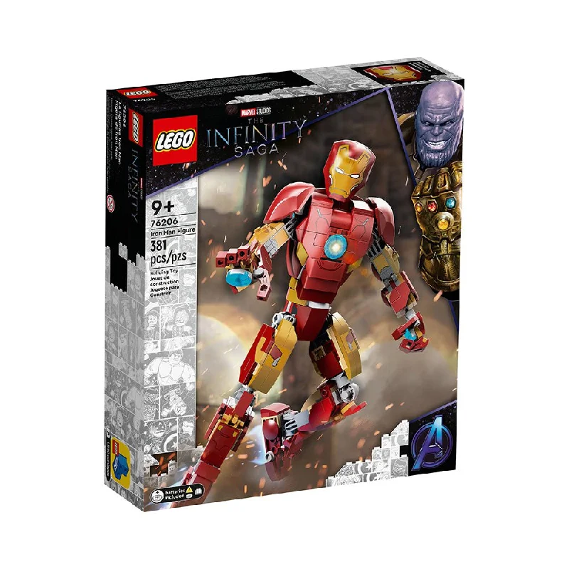 Inspiring problem-solving LEGO challengesLEGO Marvel Iron Man Figure 76206 Building Kit (381 Pieces) Inspiring problem-solving LEGO challengesLEGO Marvel Iron Man Figure 76206 Building Kit (381 Pieces)