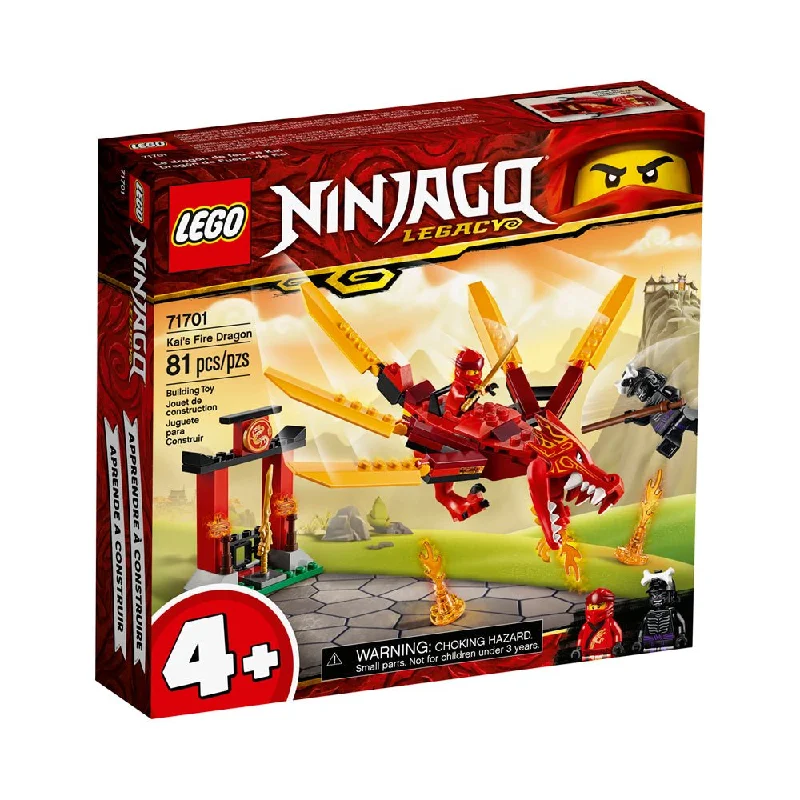 Precisely scaled LEGO miniaturesLEGO® NINJAGO® Kai's Fire Dragon