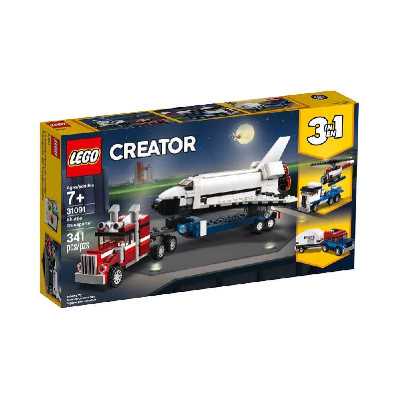 Encouraging resourcefulness LEGOLEGO® Creator™ Shuttle Transporter
