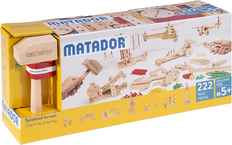 sturdy wooden toys                  Matador Explore - E222