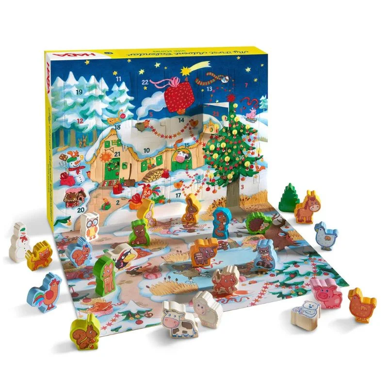 imaginative wooden toys                  My First Advent Calendar - Farmyard Animals