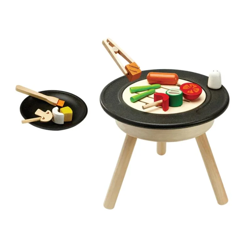 safe and child-appropriate wooden toys for different stages of development BBQ Playset safe and child-appropriate wooden toys for different stages of development BBQ Playset