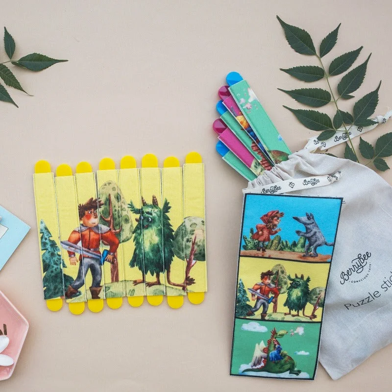 enchanting and whimsical wooden toys that captivate attention PUZZLE STICKS-FAIRYTALE enchanting and whimsical wooden toys that captivate attention PUZZLE STICKS-FAIRYTALE