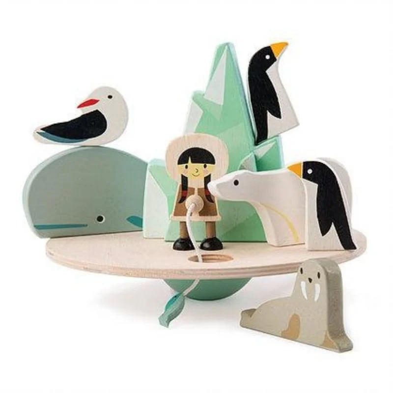imaginative wooden toys                  Balancing Polar Circle