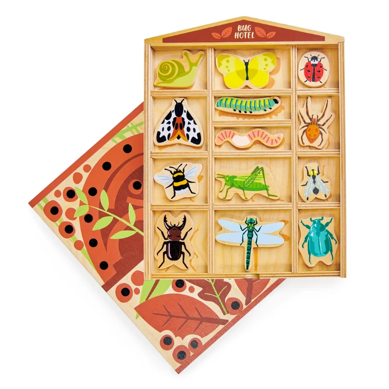 environmentally conscious wooden toys                 The Bug Hotel