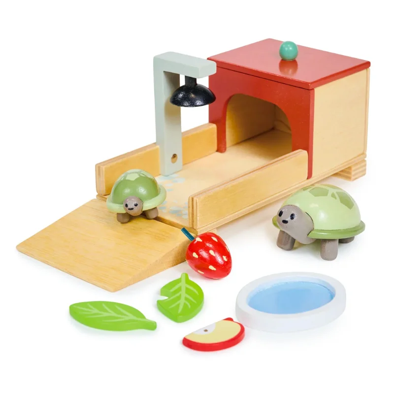 sturdy and safe wooden toys                 Tortoise Pet Set