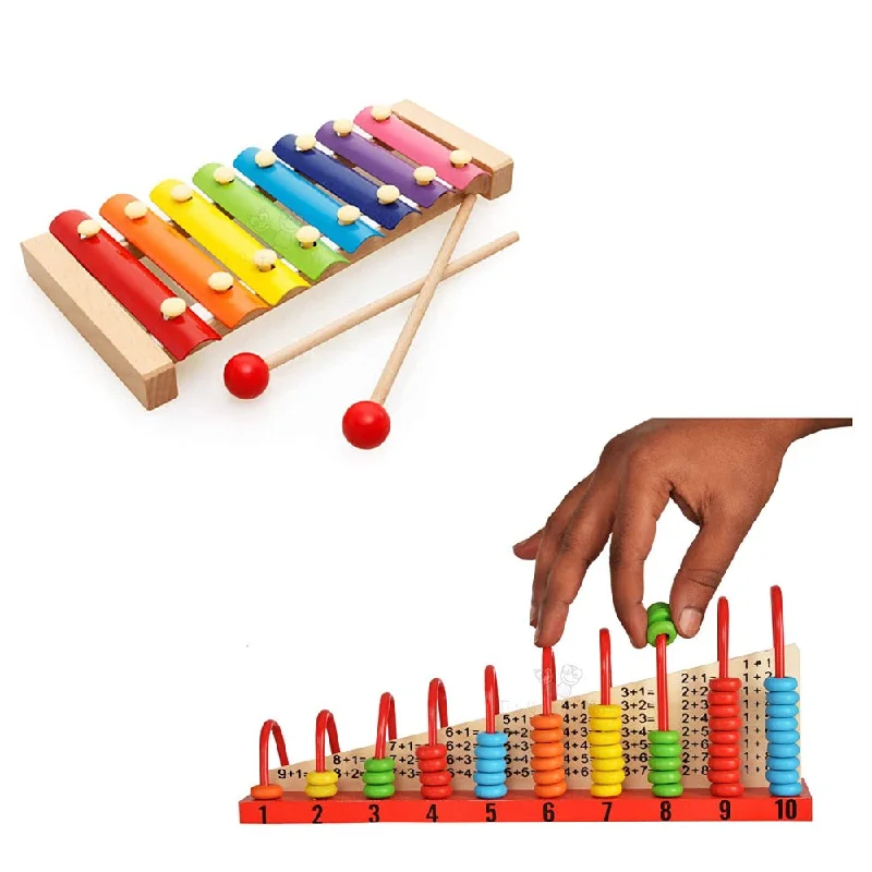 historically inspired wooden toys that teach history Calculation Shelf + Xylophone Musical Toy (Combo) for Children historically inspired wooden toys that teach history Calculation Shelf + Xylophone Musical Toy (Combo) for Children