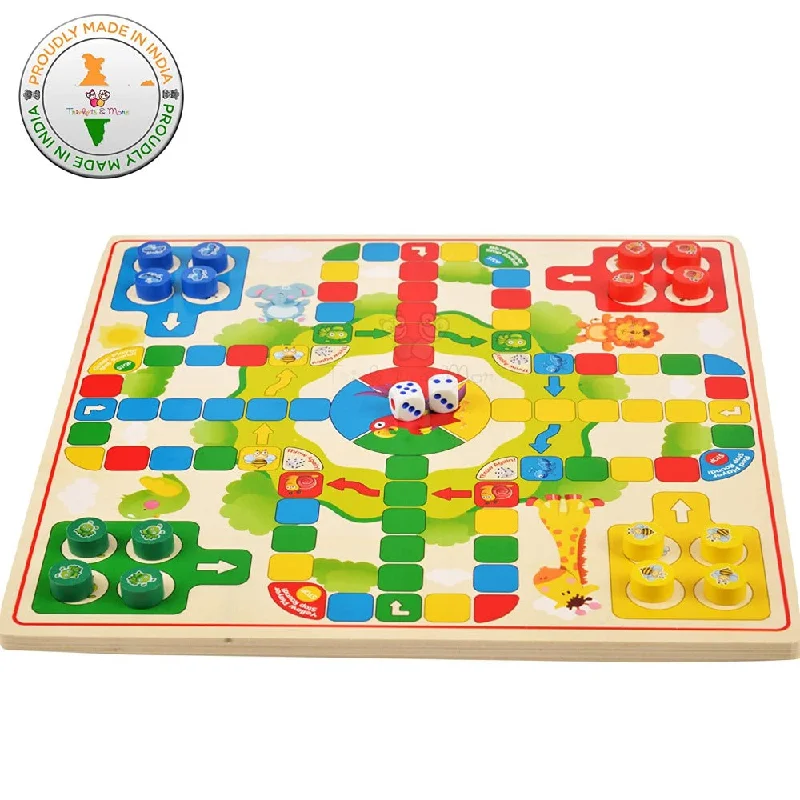 naturally finished and non-toxic wooden toys                   Chinese Checker Board & Ludo 2 in 1