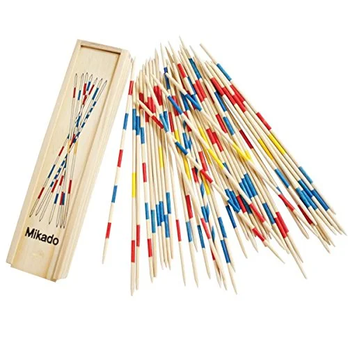 detailed wooden toys Mikado Wooden 31 Pick-Up Sticks Game for Adults and Kids (Pack of 2) detailed wooden toys Mikado Wooden 31 Pick-Up Sticks Game for Adults and Kids (Pack of 2)