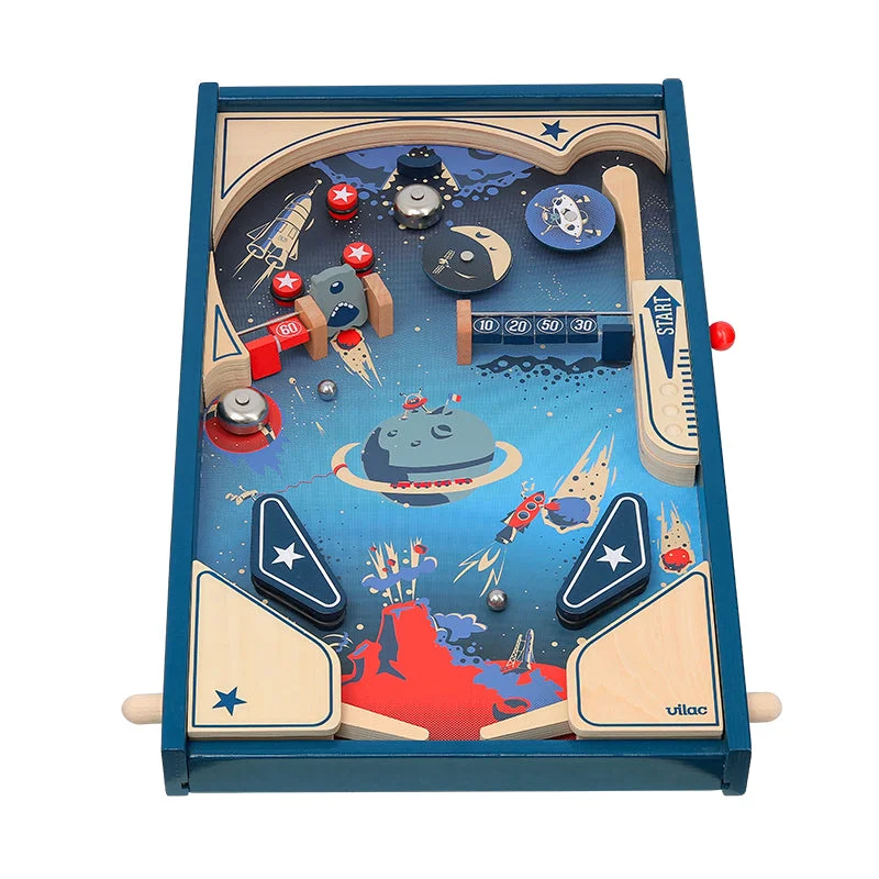 delightful wooden toys for children                   Vilac 2378 Space-Pinball