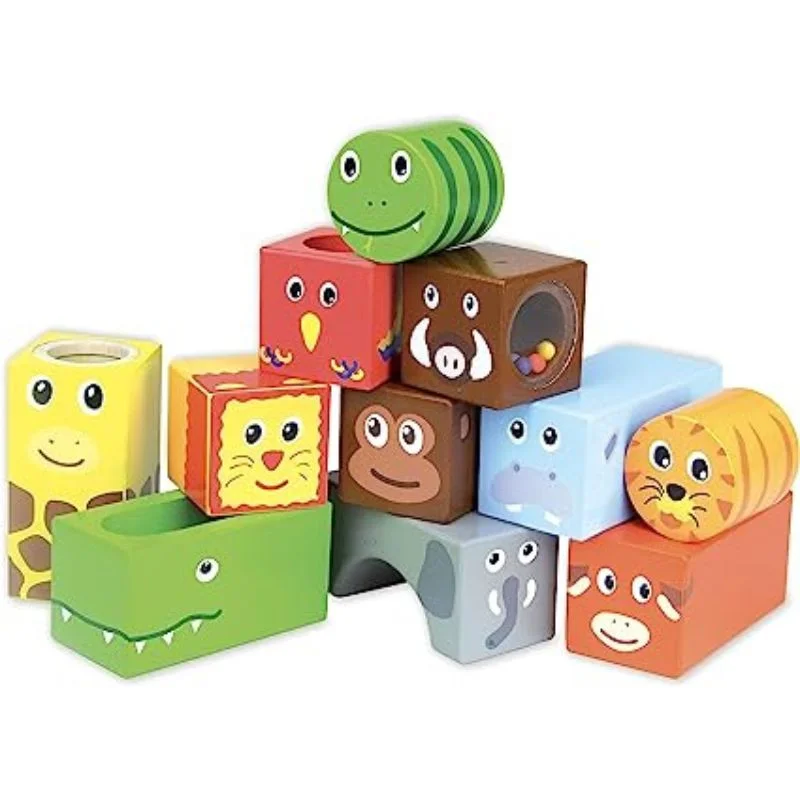 beautiful and detailed wooden toys that inspire creativity                   Sound Blocks